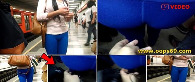 Train touching videos with her consent
